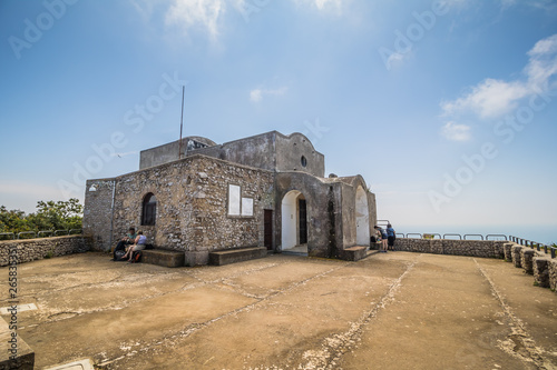 Die berühmte Villa Jovis auf der Insel Capri, Italien photo