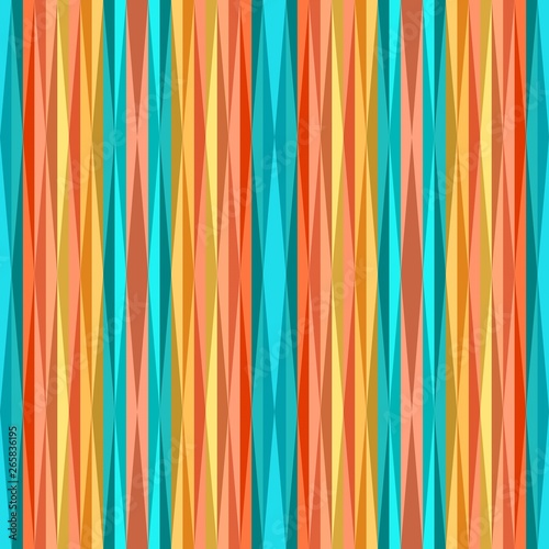 abstract background with light sea green, bronze and light salmon stripes for wallpaper, fashion garment, wrapping paper or creative concept design