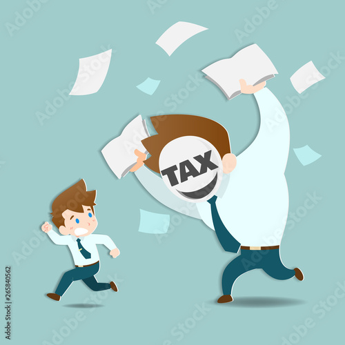 Businessmen are afraid and running away from the huge tax that are chasing very fast.