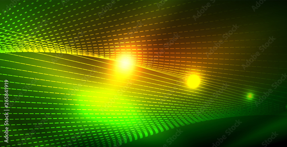 Shiny neon space background Shiny neon space background