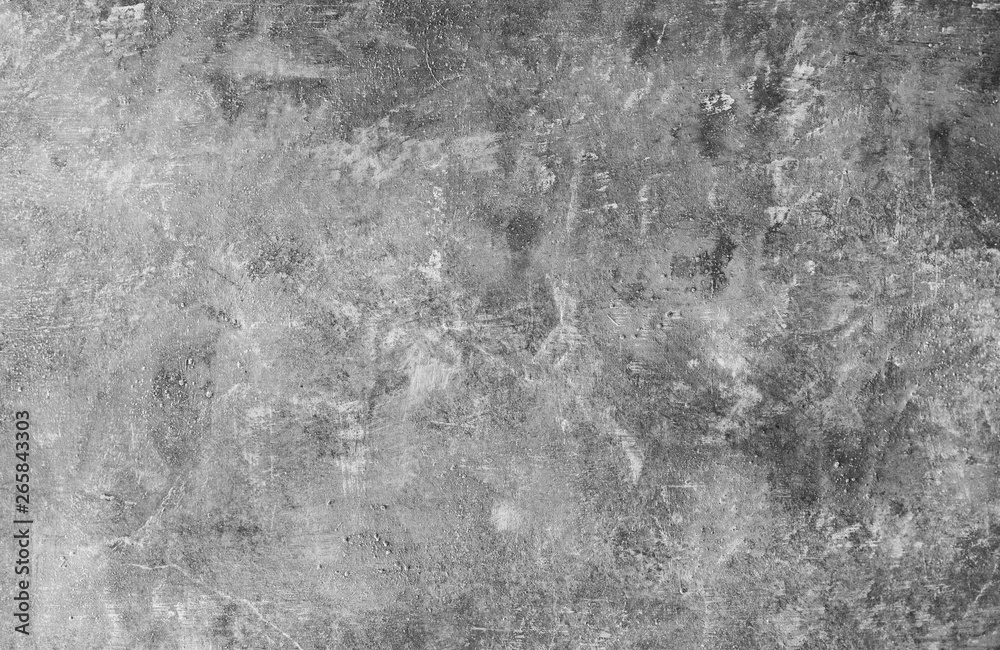 Concrete textured wall background, Grey dark grunge copy space