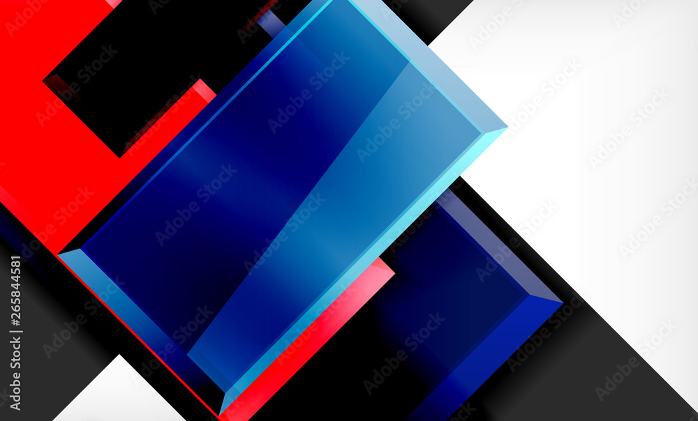 Colorful square and rectangle blocks background Colorful square and rectangle blocks background