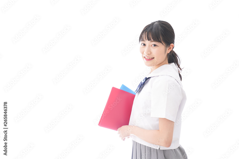 テキストを持つ学生 テキストを持つ学生
