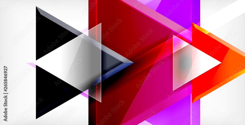 Triangle abstract background Triangle abstract background
