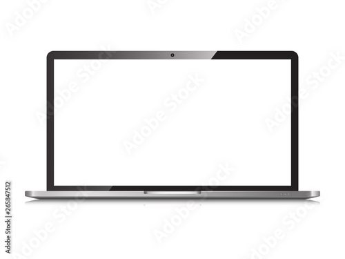 Laptop isolated