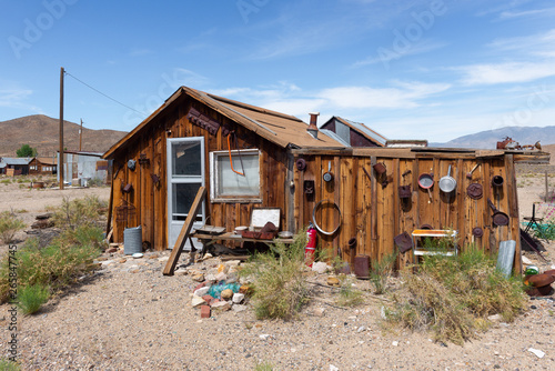 Gold Point ghost town, Nevada, USA © Noradoa