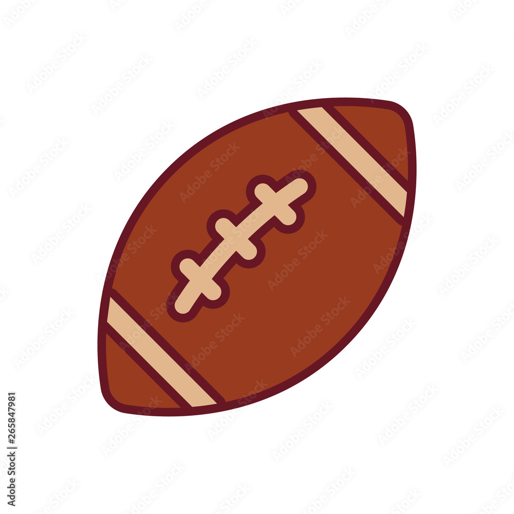 American football ball icon American football ball icon