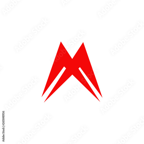 Free Download M letter logo design vector template - GFXLoad