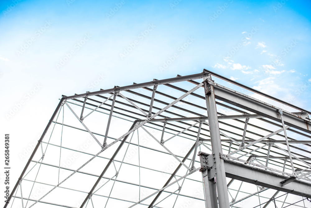 Naklejka premium structure of modern building