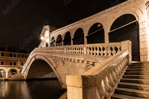 Venice by night / Rialto bridge