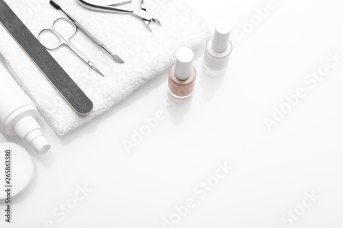 Manicure and pedicure items