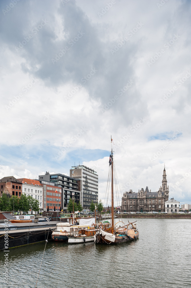 cityscape of Antwerp, Belgium
