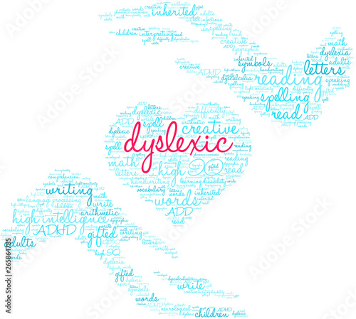 Dyslexic Word Cloud © arloo