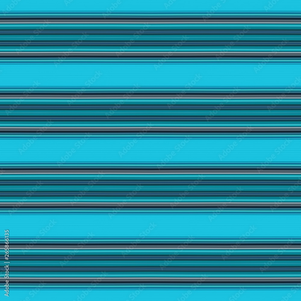 background repeat graphic with light sea green, dark turquoise and midnight blue colors. multiple repeating horizontal lines pattern. for fashion garment, wrapping paper or creative web design