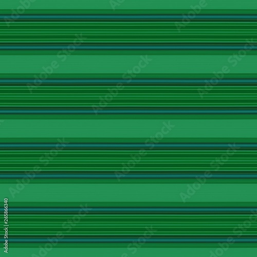 background repeat graphic with forest green, green and sea green colors. multiple repeating horizontal lines pattern. for fashion garment, wrapping paper or creative web design