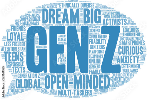 Gen Z Word Cloud