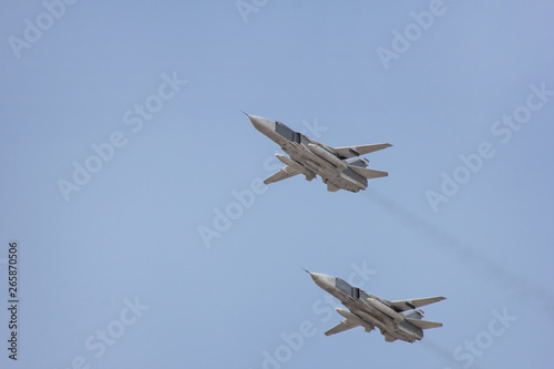 Fotomural fighter sukhoi 24 force military