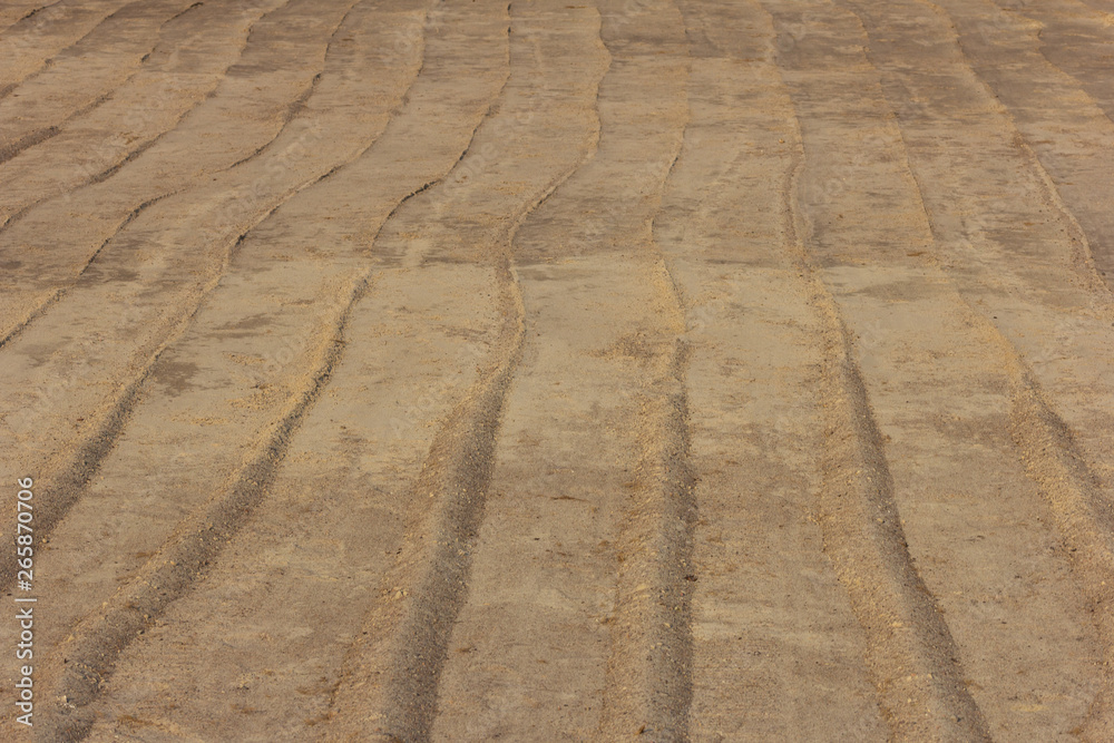 Naklejka premium sand tamp texture background surface