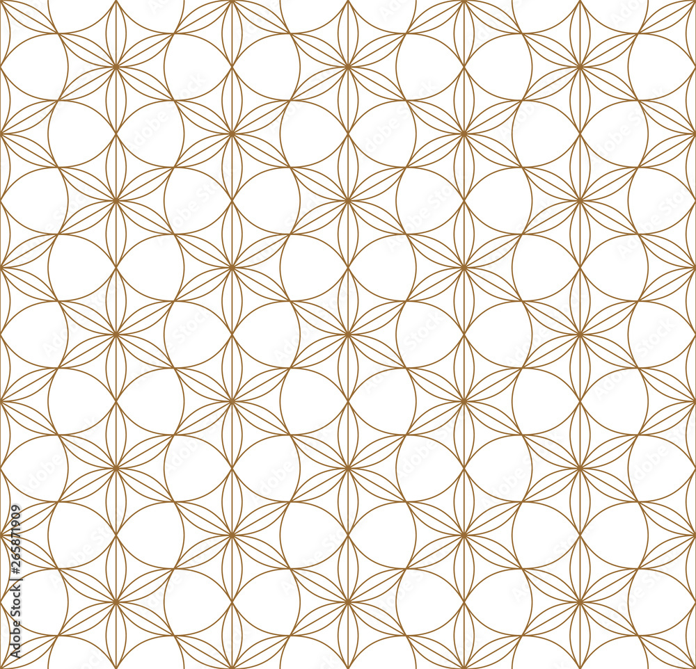 Seamless geometric pattern based on japanese ornament kumiko . Seamless geometric pattern based on japanese ornament kumiko .