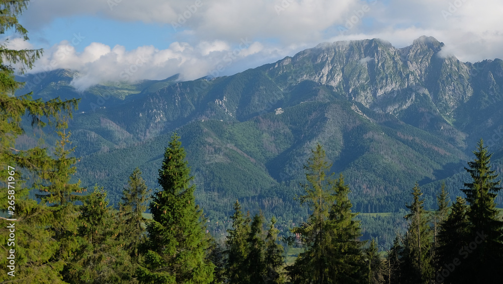 The Tatra Mountains, Tatras, or Tatra - a mountain range that forms a natural border between Slovakia and Poland