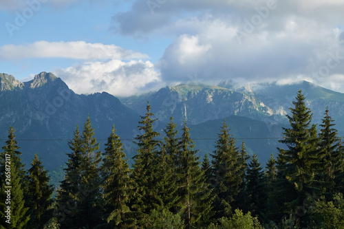 The Tatra Mountains, Tatras, or Tatra - a mountain range that forms a natural border between Slovakia and Poland