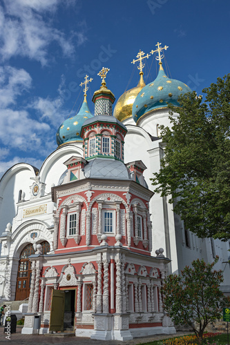 Famous Holy Trinity-St. Sergius Lavra, Sergiev Posad, Russia