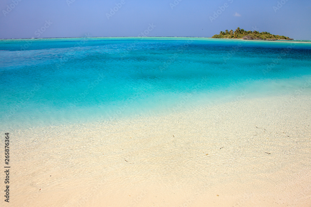 The Sea of the Maldives, Ari Atoll, wonderful landscape The Sea of the Maldives, Ari Atoll, wonderful landscape
