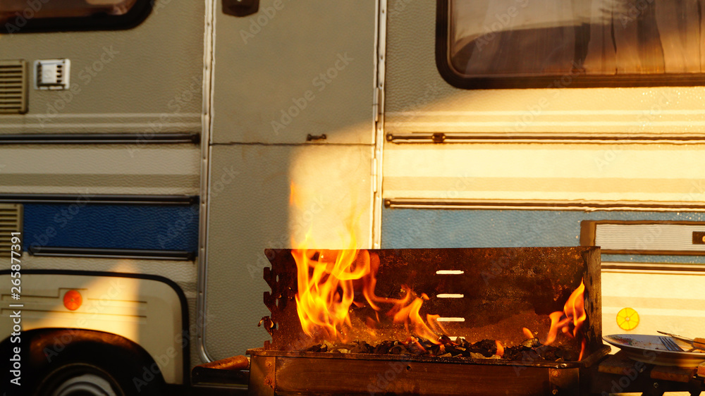 Grilling fire cooking eatery background Grilling fire cooking eatery background