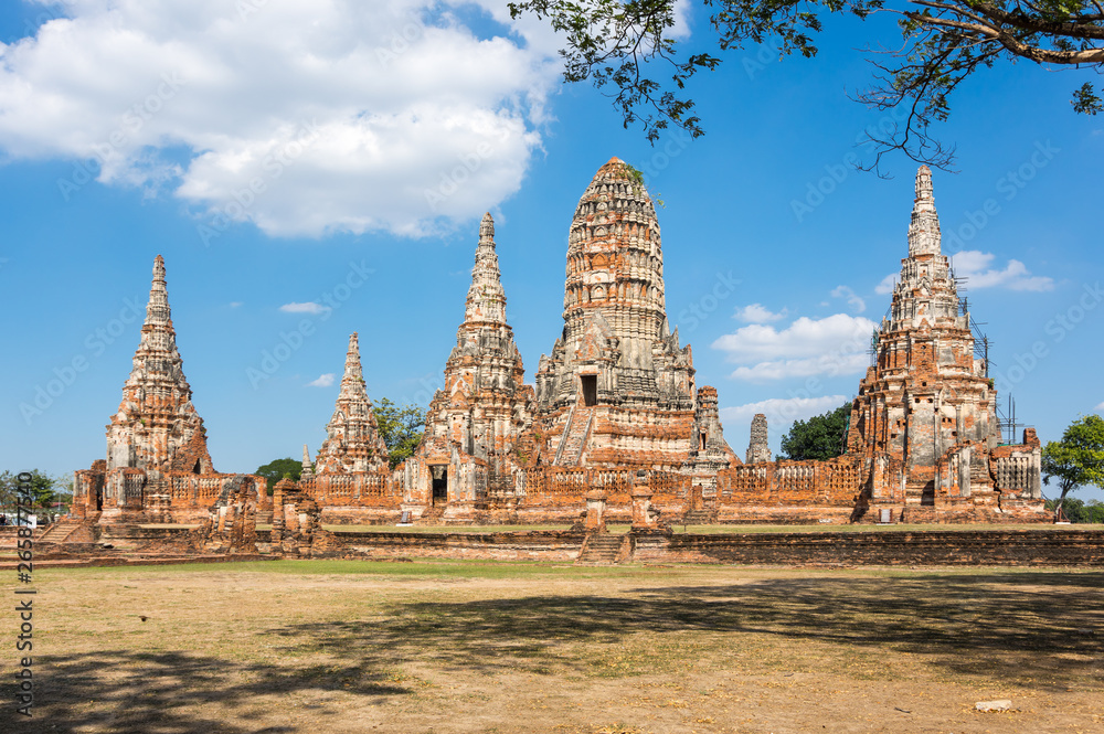 Ruins of the old city of Ayutthaya, Thailand Ruins of the old city of Ayutthaya, Thailand