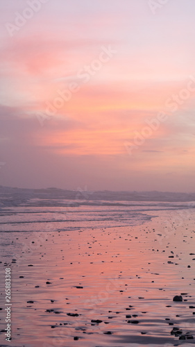 sunset over the sea © lukemasonharvey