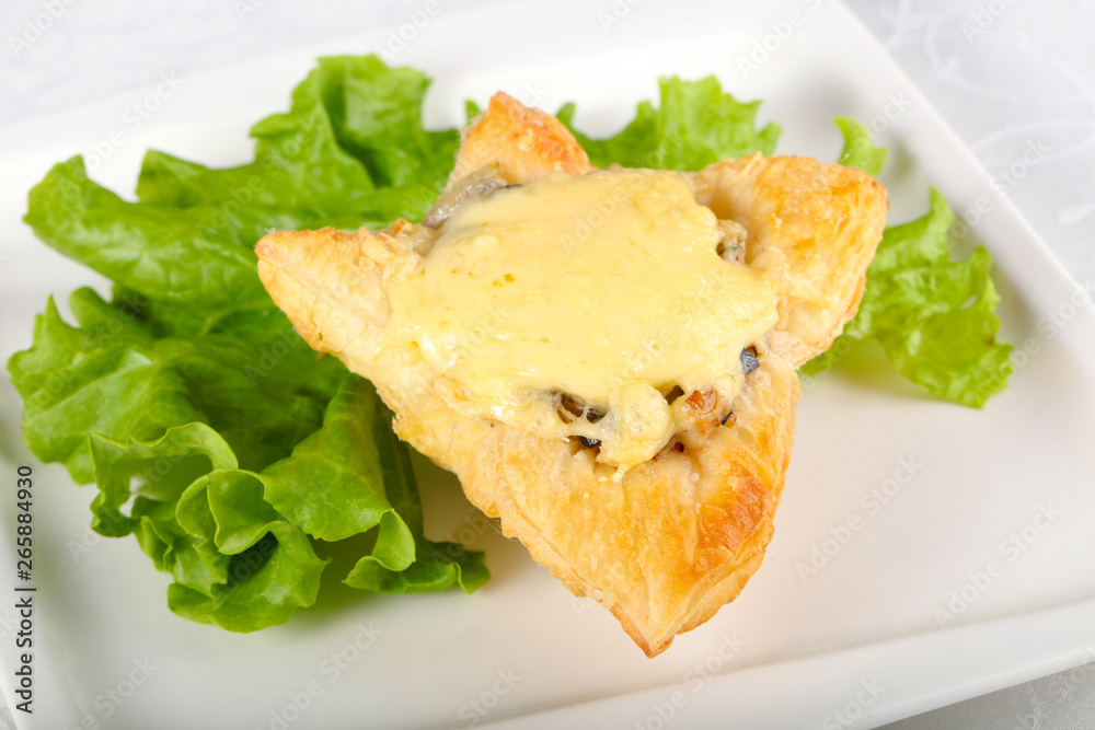 Mushroom pastry