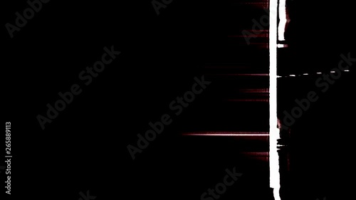 Analog Video Art Multicolor Abstract Shapes & Signal Noise Feedback Manipulation