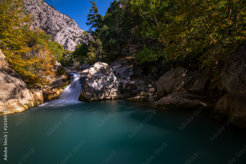 waterfall in Turkey 
