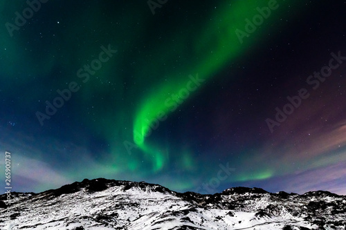 Aurora borealis on Reykjanes Peninsula‎ © Cinematographer