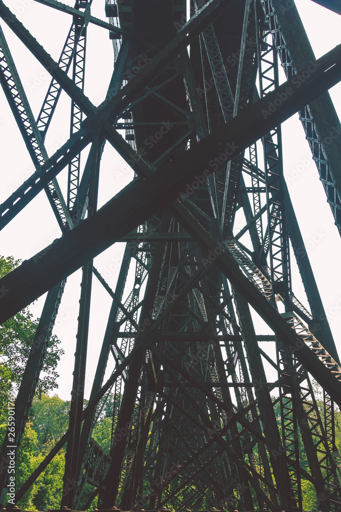 Old iron bridge