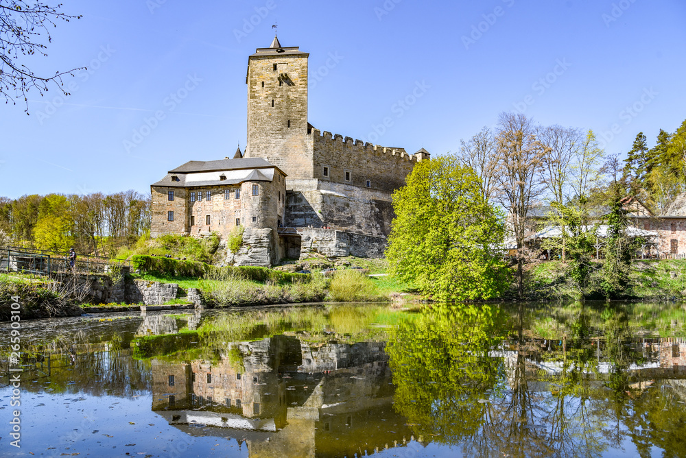 Kost Castle - gothic medieval stronghold in Bohemian Paradise, Cesky Raj, Czech Republic