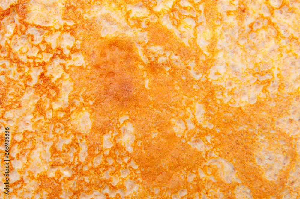 Close up of pancake background Close up of pancake background