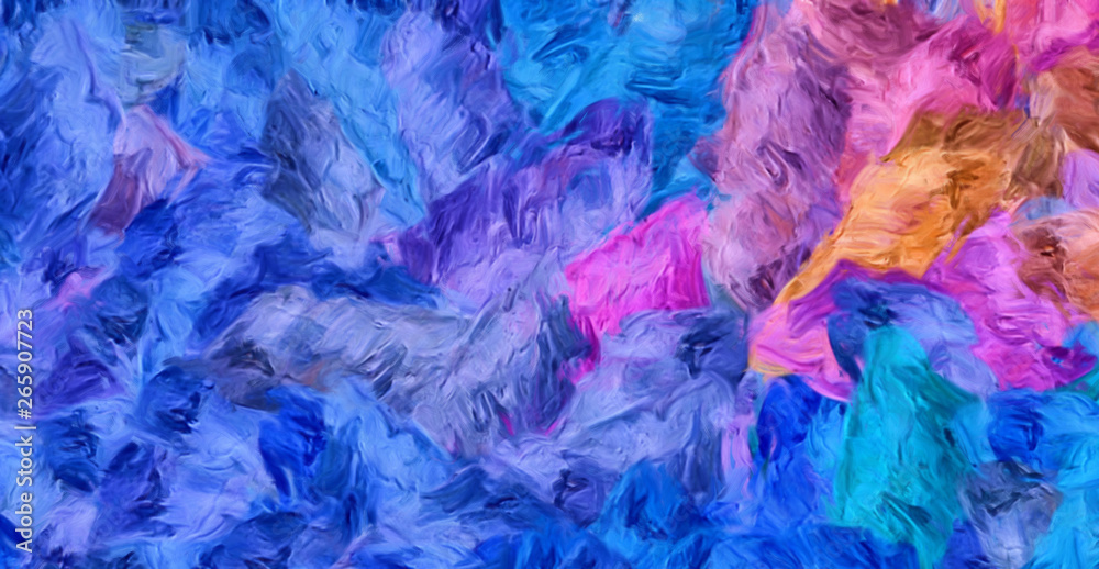 Abstract impressionism painting in Vincent Van Gogh style imitation. Art design background pattern for artistic creative printing production. Wall poster or canvas print template for interior decor. Abstract impressionism painting in Vincent Van Gogh style imitation. Art design background pattern for artistic creative printing production. Wall poster or canvas print template for interior decor.