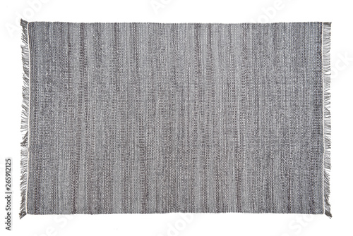 Carpet isolated on white background photo