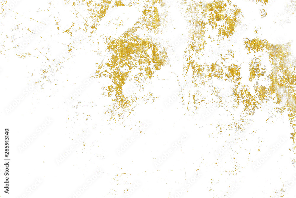 Obraz premium Gold splashes Texture. Brush stroke design element.