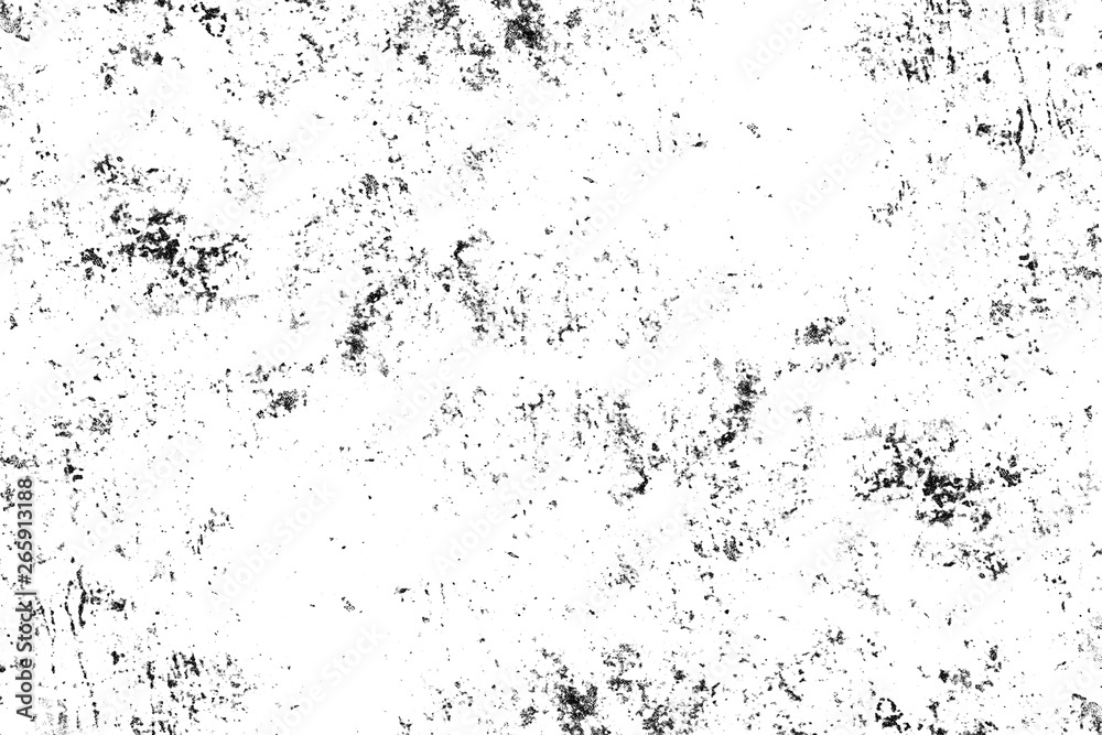 Obraz premium Black and white distressed grunge overlay texture.