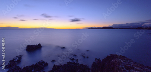 Sunset over Baie des Citrons