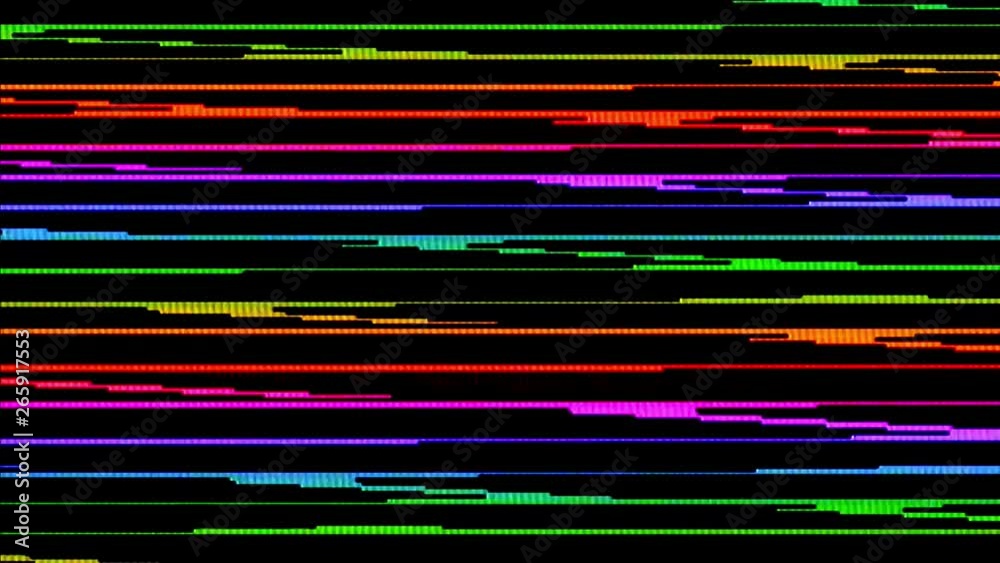 Analog Video Art Multicolor Abstract Shapes & Signal Noise Feedback Manipulation Analog Video Art Multicolor Abstract Shapes & Signal Noise Feedback Manipulation
