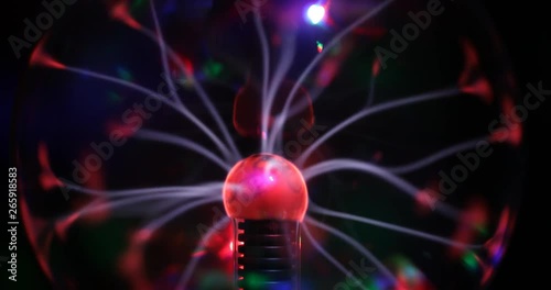 abstract background with lots of light spots