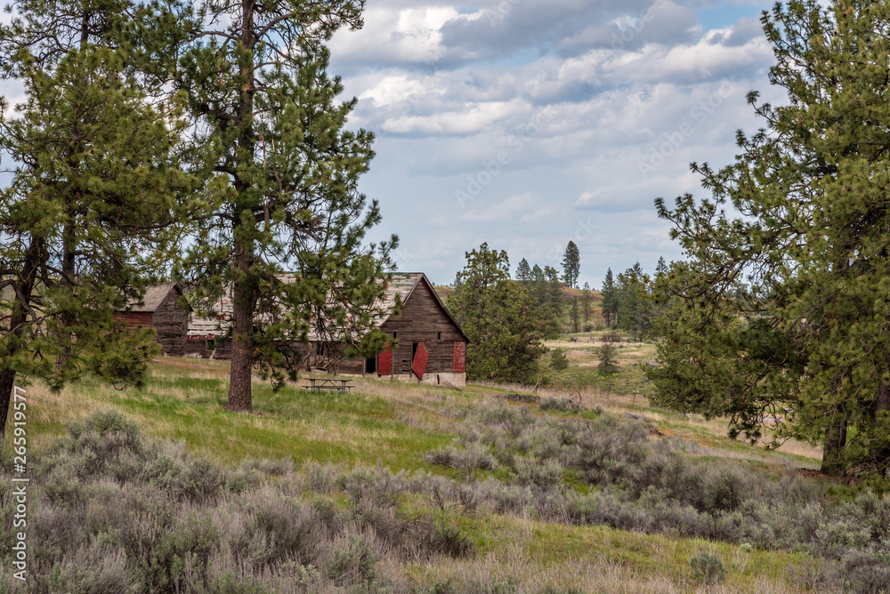 Old Barn At Fishtrap Recreation Area Old Barn At Fishtrap Recreation Area