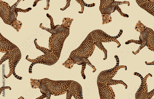 Vintage Beautiful and trendy Seamless Tropical Pattern design in super high resolution. Pattern Decoration Texture. Vintage Style Design for Fabric Print, Wallpaper Background.