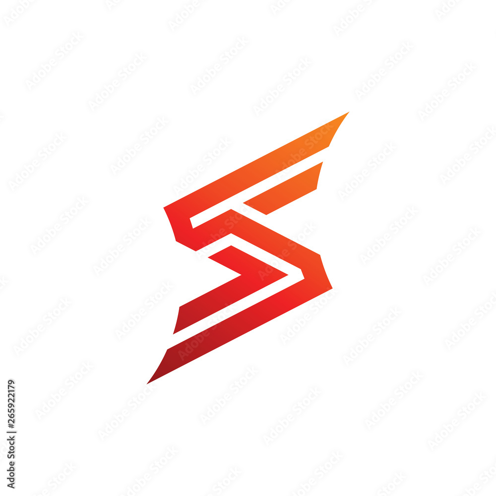Letter S logo - Vector logo template Letter S logo - Vector logo template