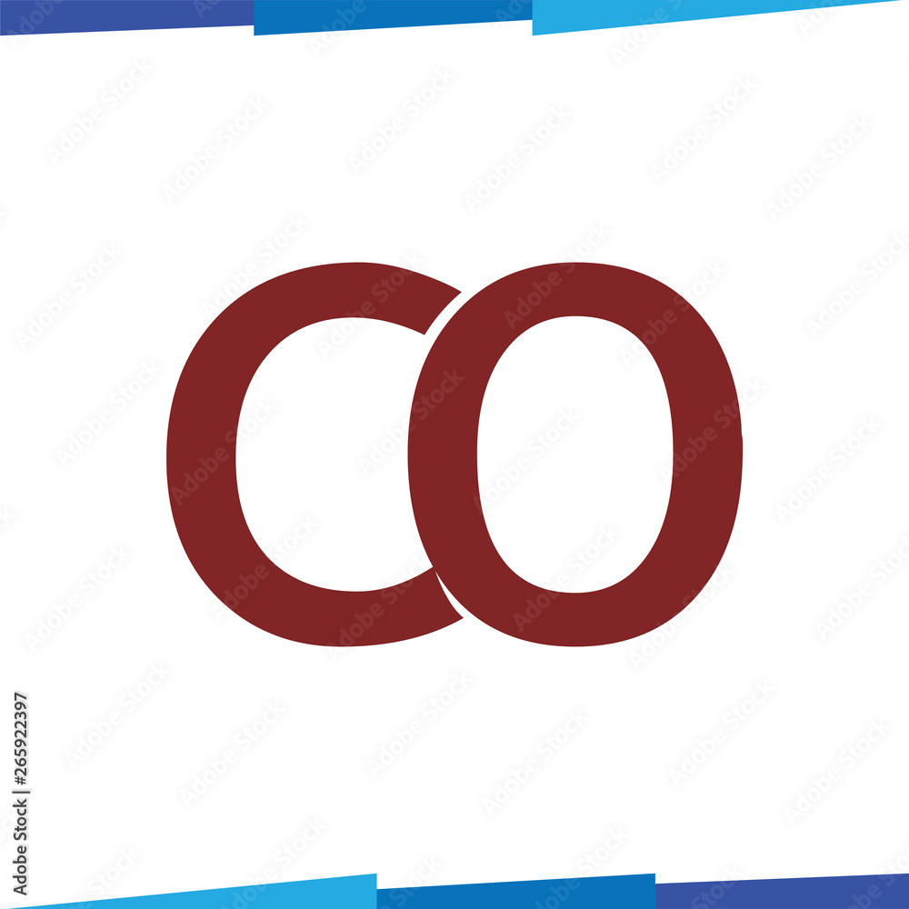 co Initial Letter Logo Icon Vector template co Initial Letter Logo Icon Vector template