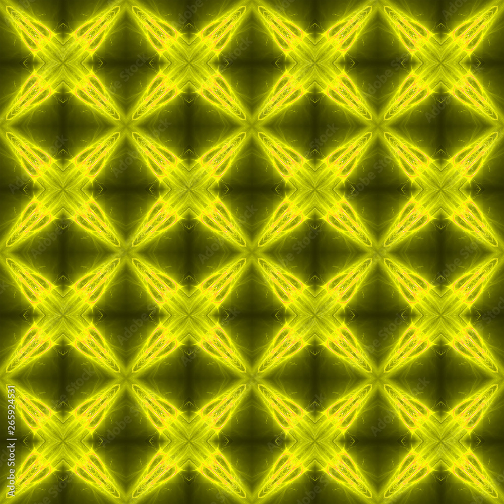 Fototapeta premium yellow and black light pattern background and texture.
