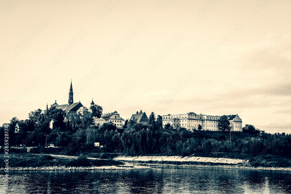 Fototapeta premium Wisła w Sandomierzu